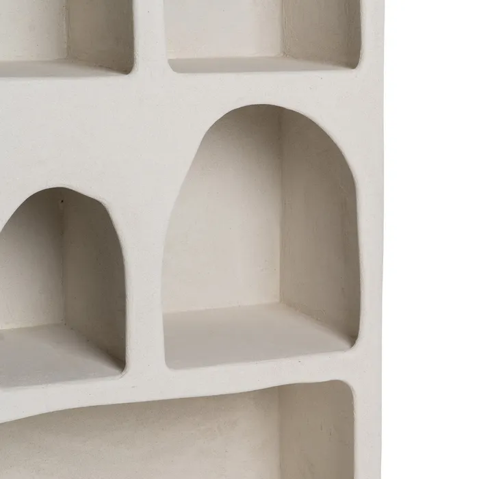 Biblioteca MDF alba moderna|Mobilier organizare modern [6]