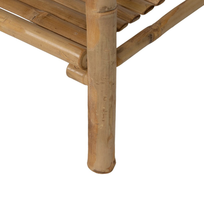 Biblioteca compacta din bambus pentru decor natural CreativDeco [15]