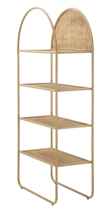 Bibliotecă ratan design italian boho-chic CreativDeco [3]