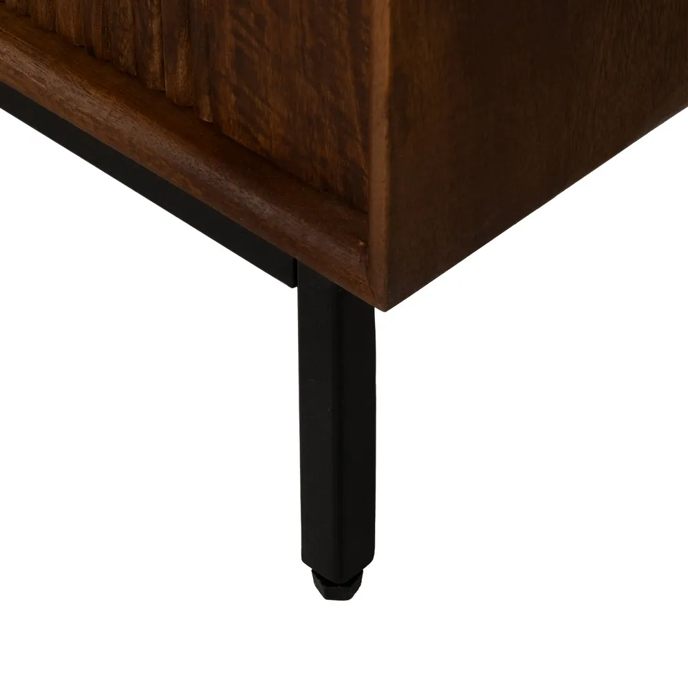 Biblioteca ingusta din lemn mango | Biblioteci minimaliste [6]