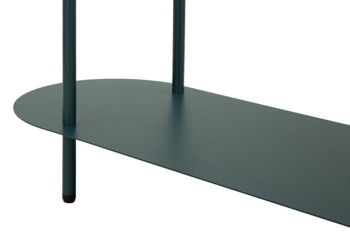 Biblioteca metalica verde petrol 118x31x139 cm [7]