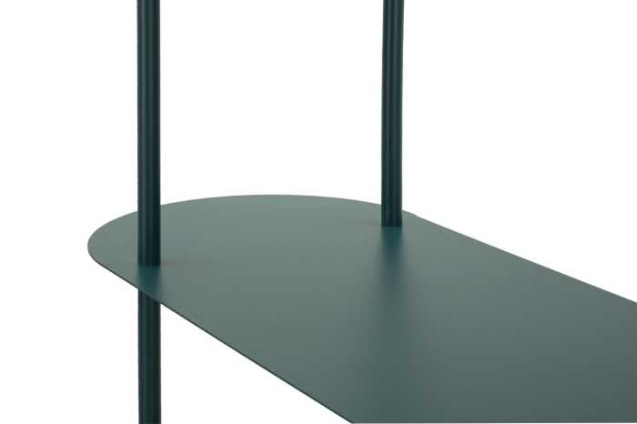 Biblioteca metalica verde petrol 118x31x139 cm [6]