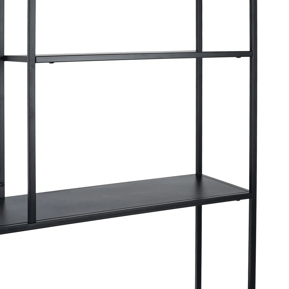 Biblioteca minimalista otel negru | Mobilier modern birou [4]