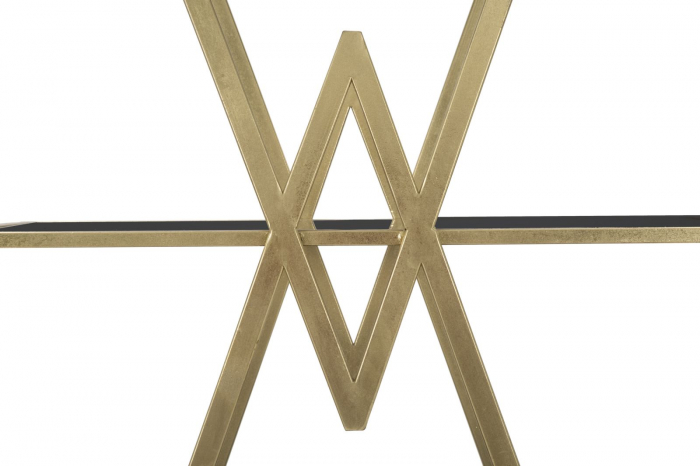 Biblioteca aurie 5 rafturi | Mobilier elegant | CreativDeco [5]
