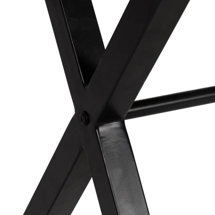 Birou din lemn de mango și metal negru [8]