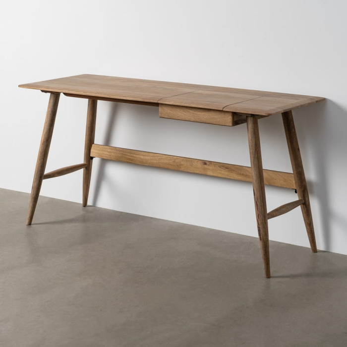 Birou lemn masiv de mango scandinav minimalist [2]