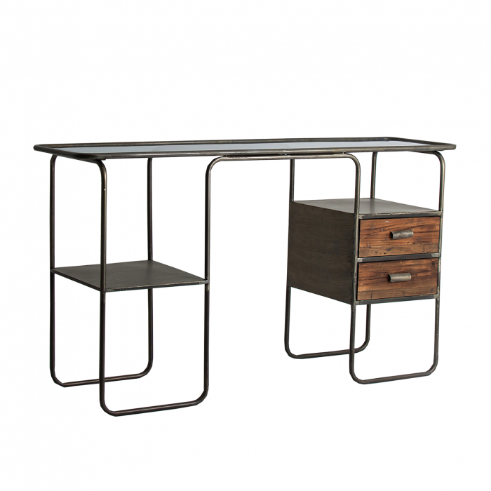 Birou industrial fier negru|Birouri functionale [2]