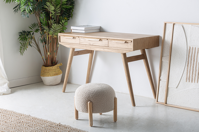 Birou lemn mindi nordic|Birouri moderne premium [7]