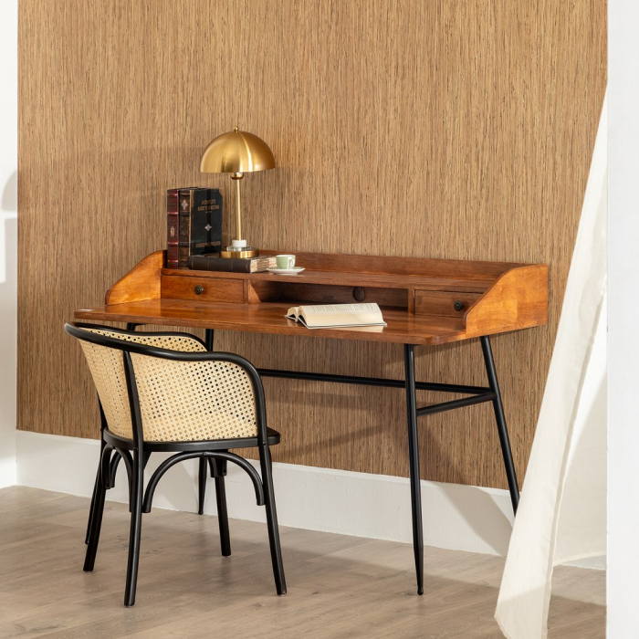 Masa de Birou Industrial CreativDeco - Design Modern pentru Birouri Contemporane [2]