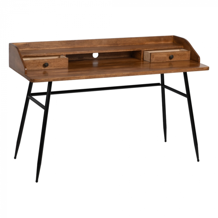 Masa de Birou Industrial CreativDeco - Design Modern pentru Birouri Contemporane [3]