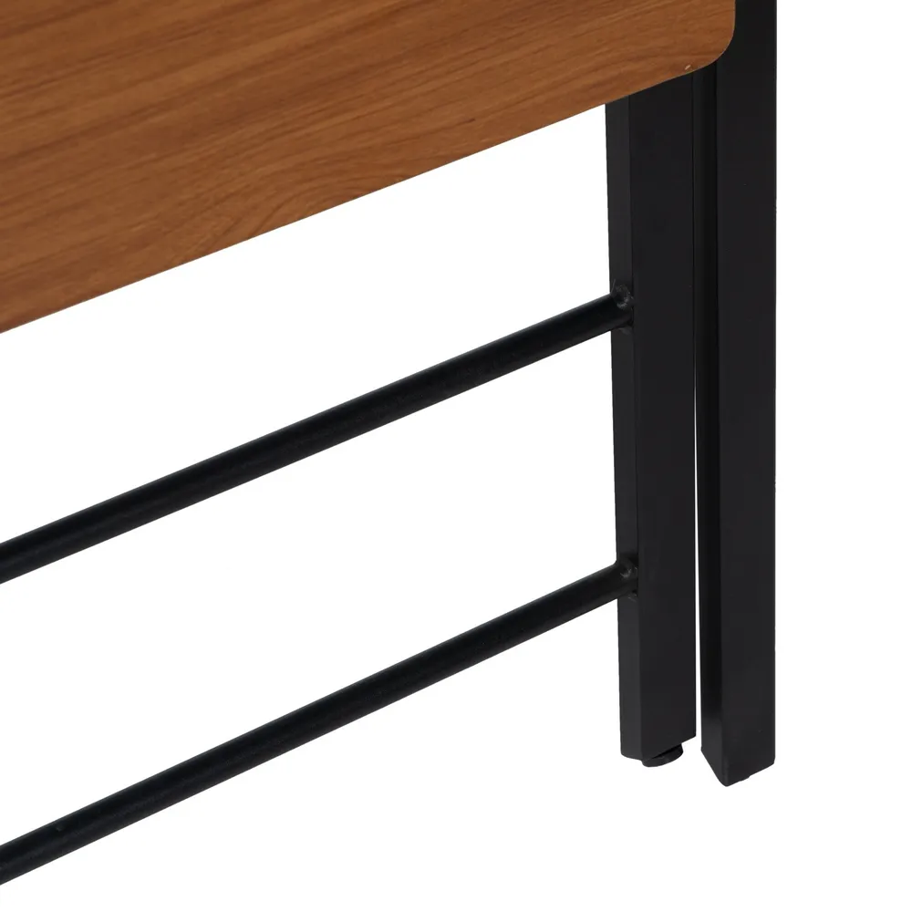Birou Pliabil Maro Negru, MDF Metal [8]