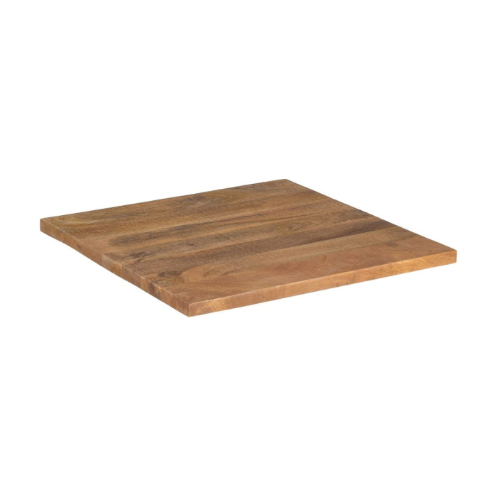 Blat de masă pătrat din lemn de mango natural 60x60 [2]