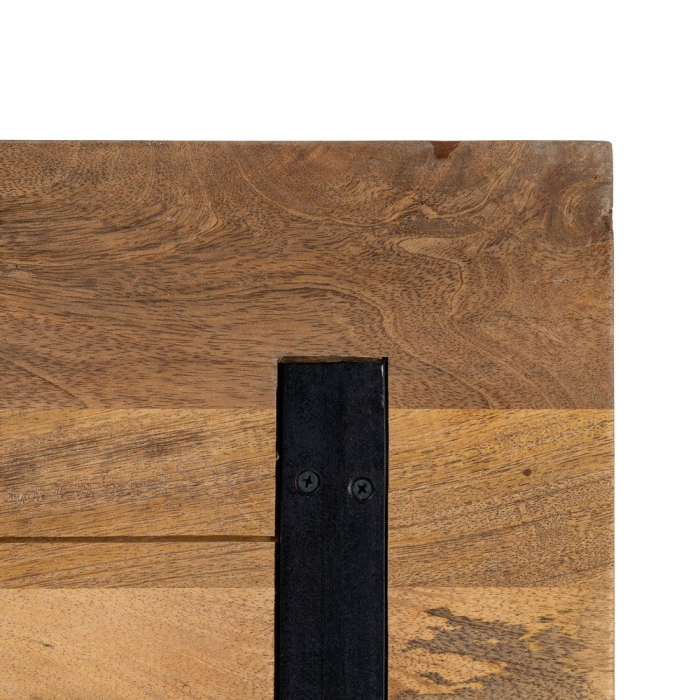 Blat de masă pătrat din lemn de mango natural 80x80 [7]