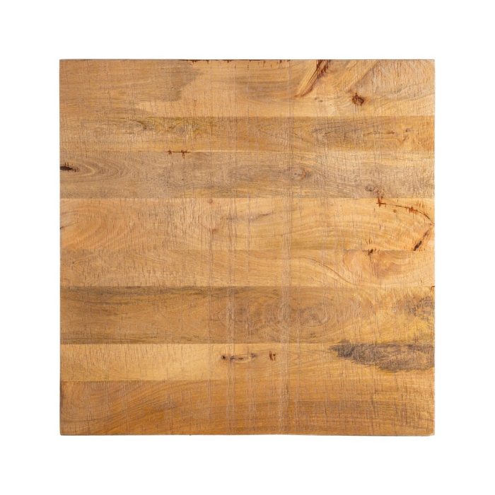 Blat de masă pătrat din lemn de mango natural 80x80 [1]