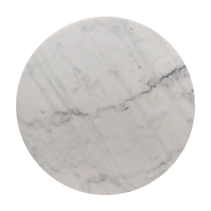 Blat rotund marmură albă|Mobilier marmură premium [1]
