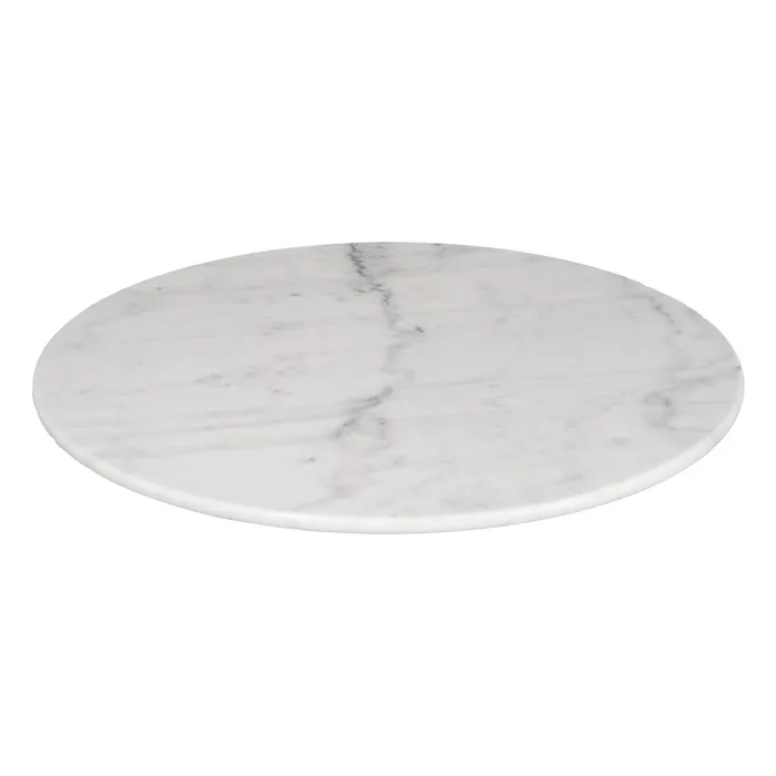 Blat rotund marmură albă|Mobilier marmură premium [2]