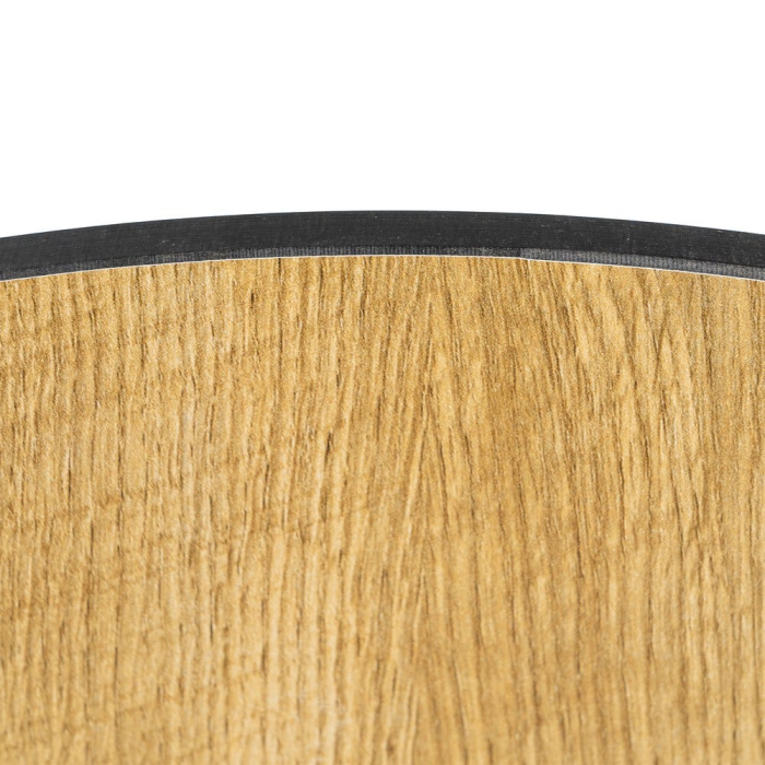 Blat masă rotund HPL aspect lemn natural [7]