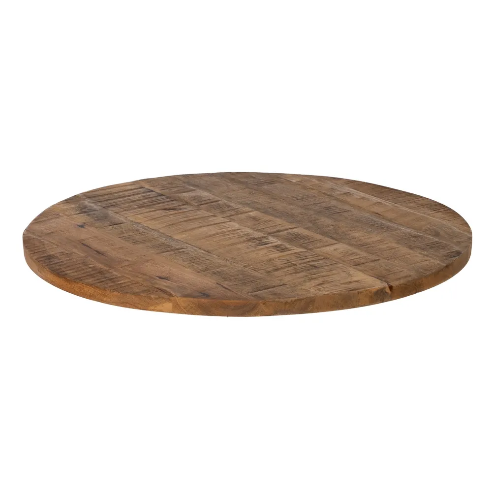 Blat Masa Rotund Lemn Mango, Natural - creativdeco.ro [2]