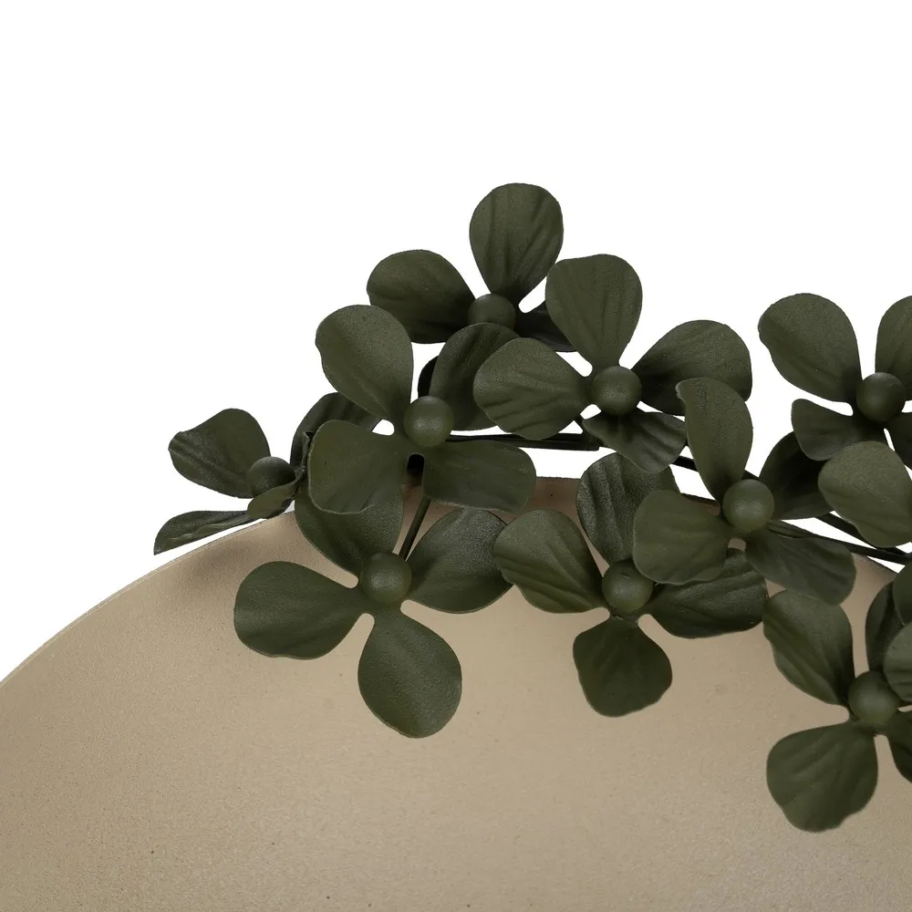 Castron Metalic cu Flori | Decoratiuni Dining | CreativDeco [4]