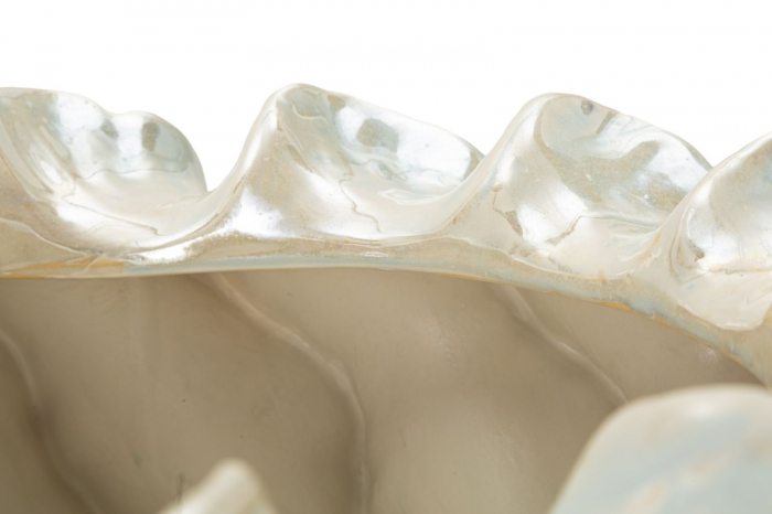 Bol decorativ modern ceramic cu finisaj sidefat Perly [5]