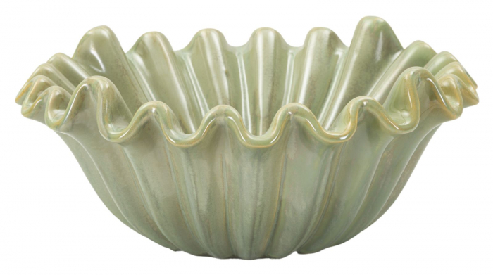 Bol decorativ ceramic verde Venice [1]