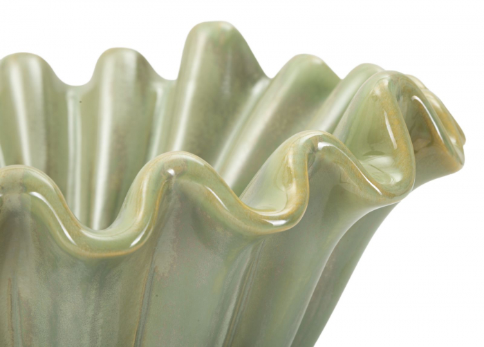 Bol decorativ ceramic verde Venice [5]