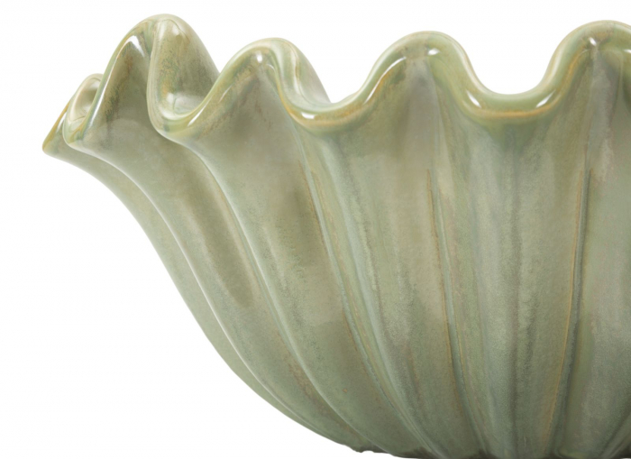 Bol decorativ ceramic verde Venice [4]