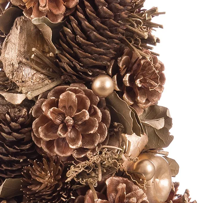 Brad auriu CreativDeco - Decoratiuni de Craciun elegante [2]