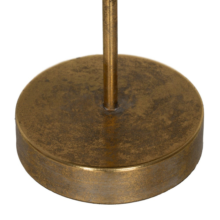 Brad decorativ auriu din metal cu stea și ramuri decupate 27.50 x 13.50 x 53 cm [6]