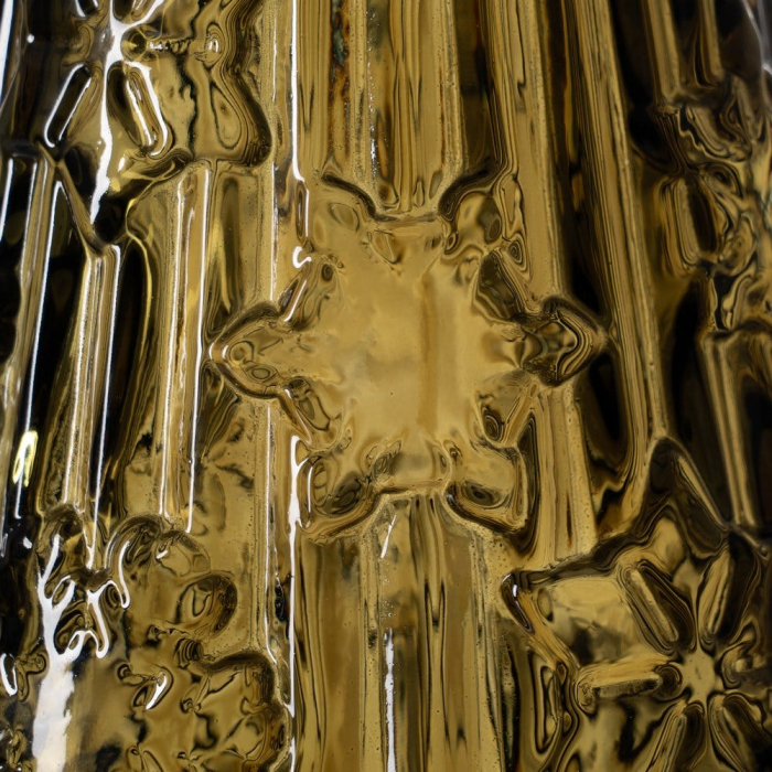 Brad decorativ de Crăciun din sticlă reciclată verde TREE CHRISTMAS GREEN RECYCLED GLASS 15 x 15 x 43 cm [5]