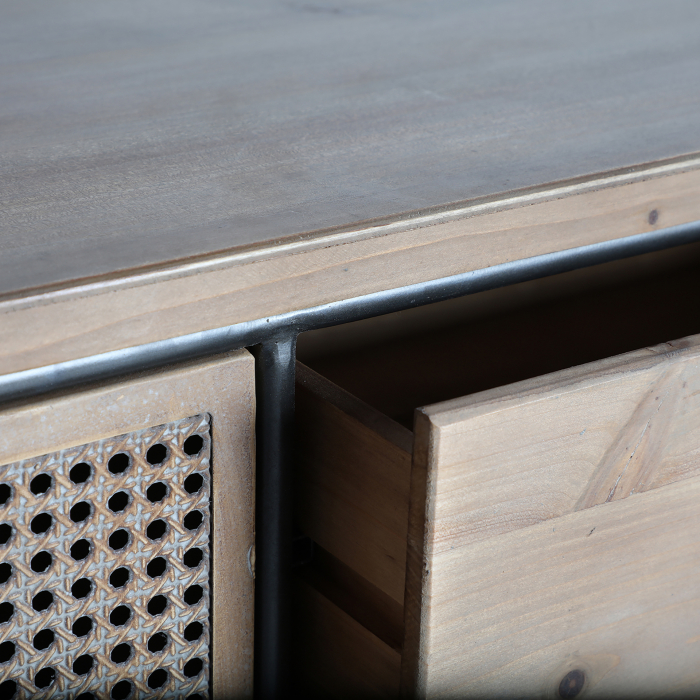 Bufet industrial Tirkane gri|Buffete moderne premium [6]
