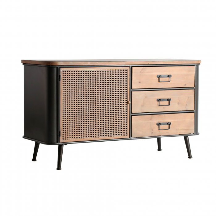 Bufet industrial Tirkane gri|Buffete moderne premium [2]