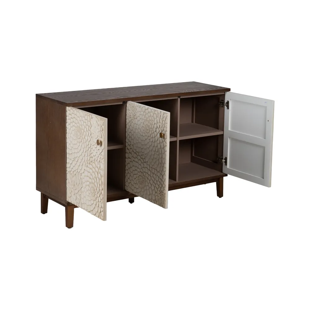 Bufet cu usi sculptate | Mobilier dining elegant | CreativDeco [3]