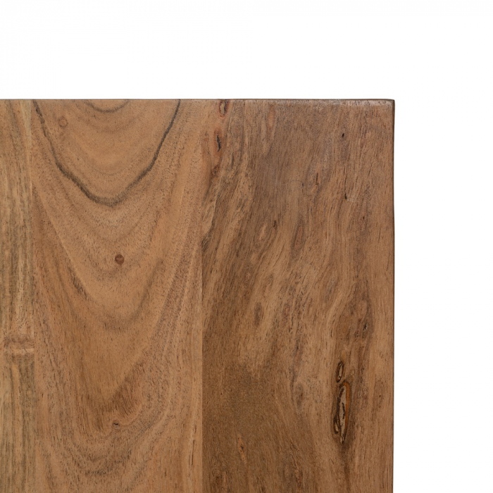 Bufet lemn acacia si metal pentru decor industrial|Mobilier natural pentru spatii organizate [10]
