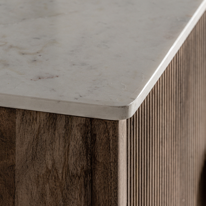 Comoda contemporana lemn marmura|Comode elegante [4]