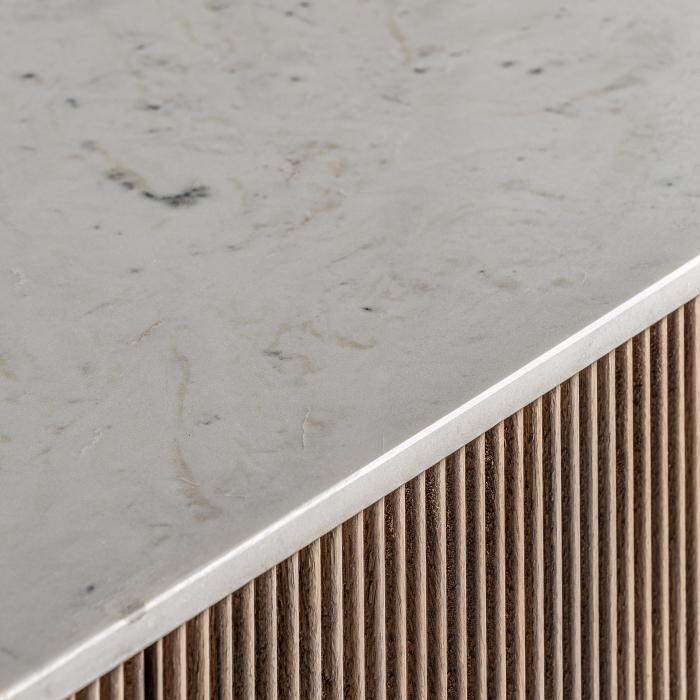 Comoda contemporana lemn marmura|Comode elegante [7]