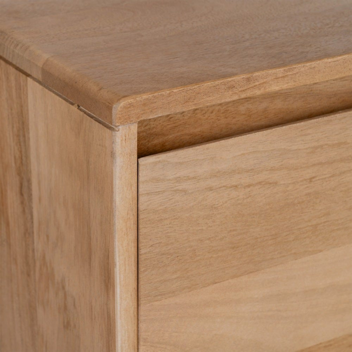 Bufet din lemn de mango cu fronturi plane natur [6]