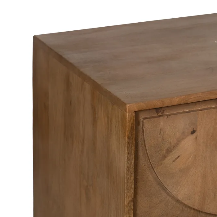 Bufet lemn mango miere|Mobilier depozitare natural [5]