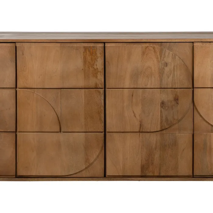 Bufet lemn mango miere|Mobilier depozitare natural [6]