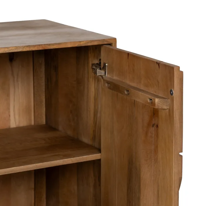 Bufet lemn mango miere|Mobilier depozitare natural [7]