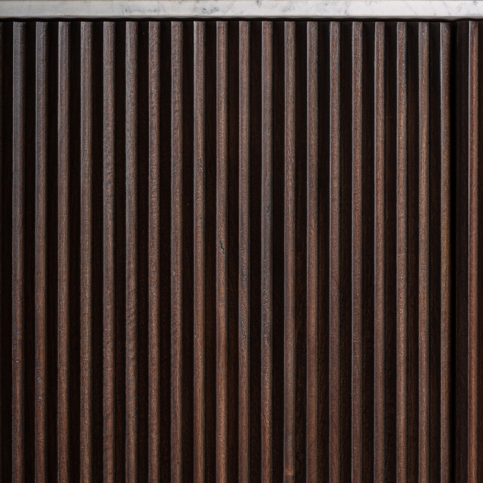 Bufet lemn mango marmură fronturi striate [6]