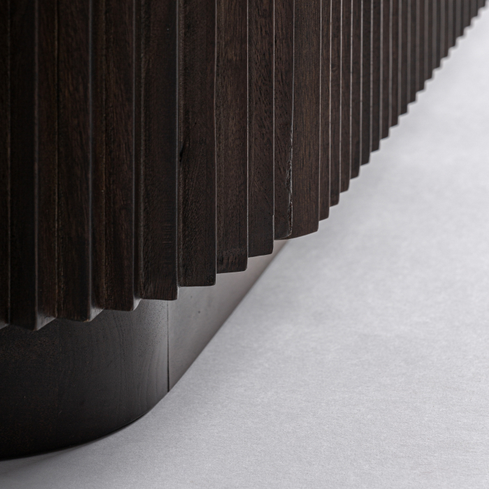 Bufet lemn mango marmură fronturi striate [5]