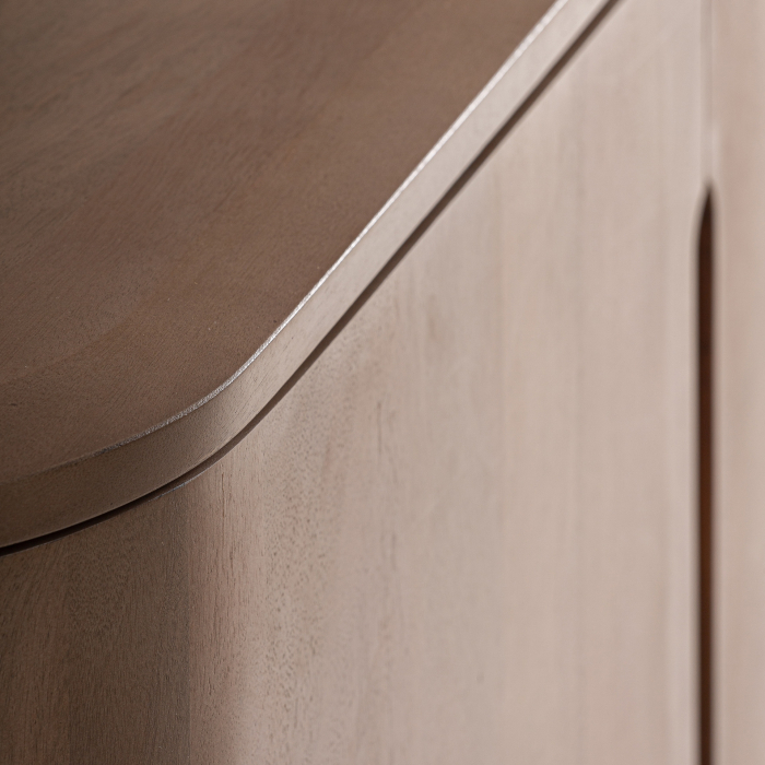 Bufet din lemn de mango cu picioare sferice și design modern [4]