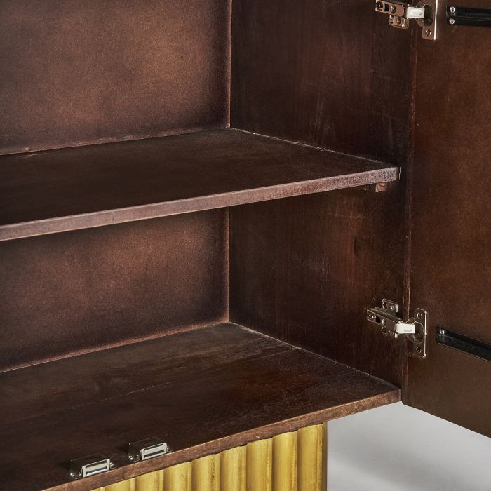Comoda Art Deco mango maro auriu|Comode elegante [8]