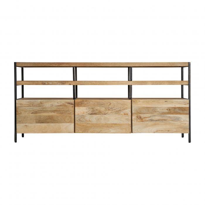 Comoda coloniala mango negru natural|Comode robuste [1]