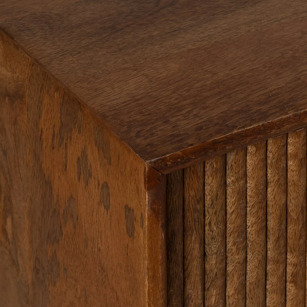 Bufet retro minimalist din lemn mango | Mobila living eleganta [5]