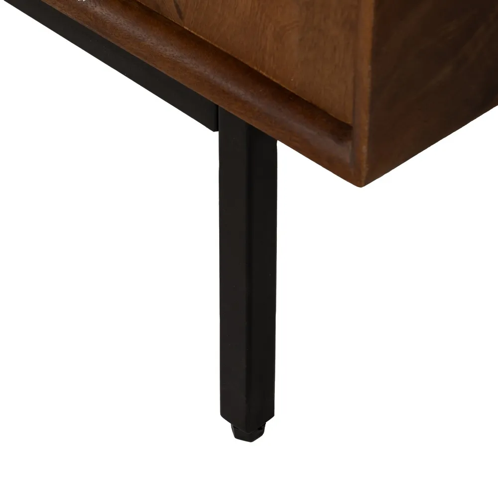 Bufet retro minimalist din lemn mango | Mobila living eleganta [9]