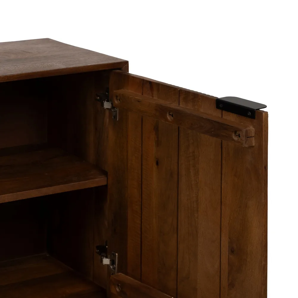 Bufet retro minimalist din lemn mango | Mobila living eleganta [7]