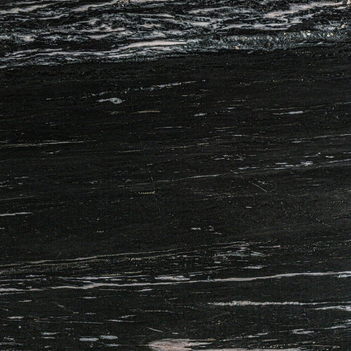 Bufet din lemn de stejar cu blat din marmură neagră și design rotunjit [7]