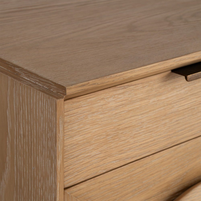 Bufet din stejar natural cu fronturi circulare [7]